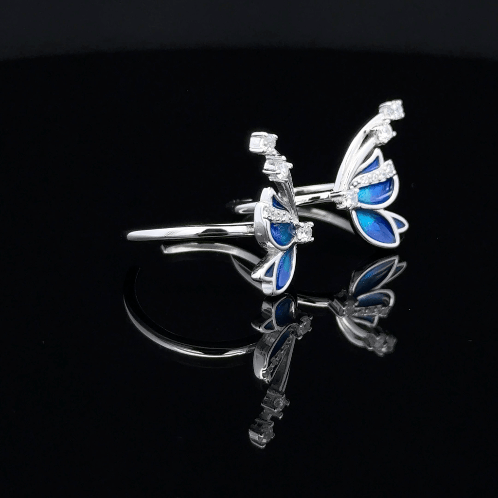 Half Butterfly toerings