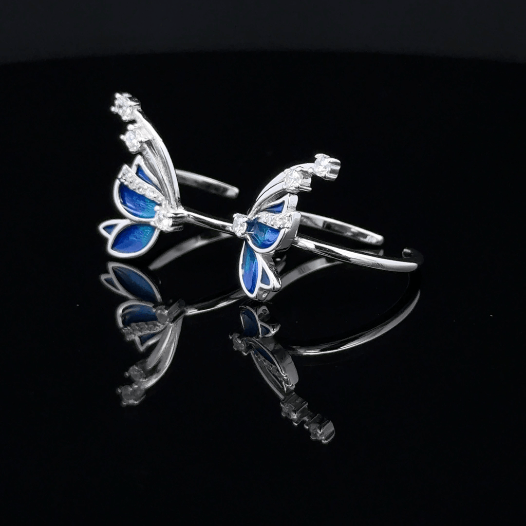 Half Butterfly toerings