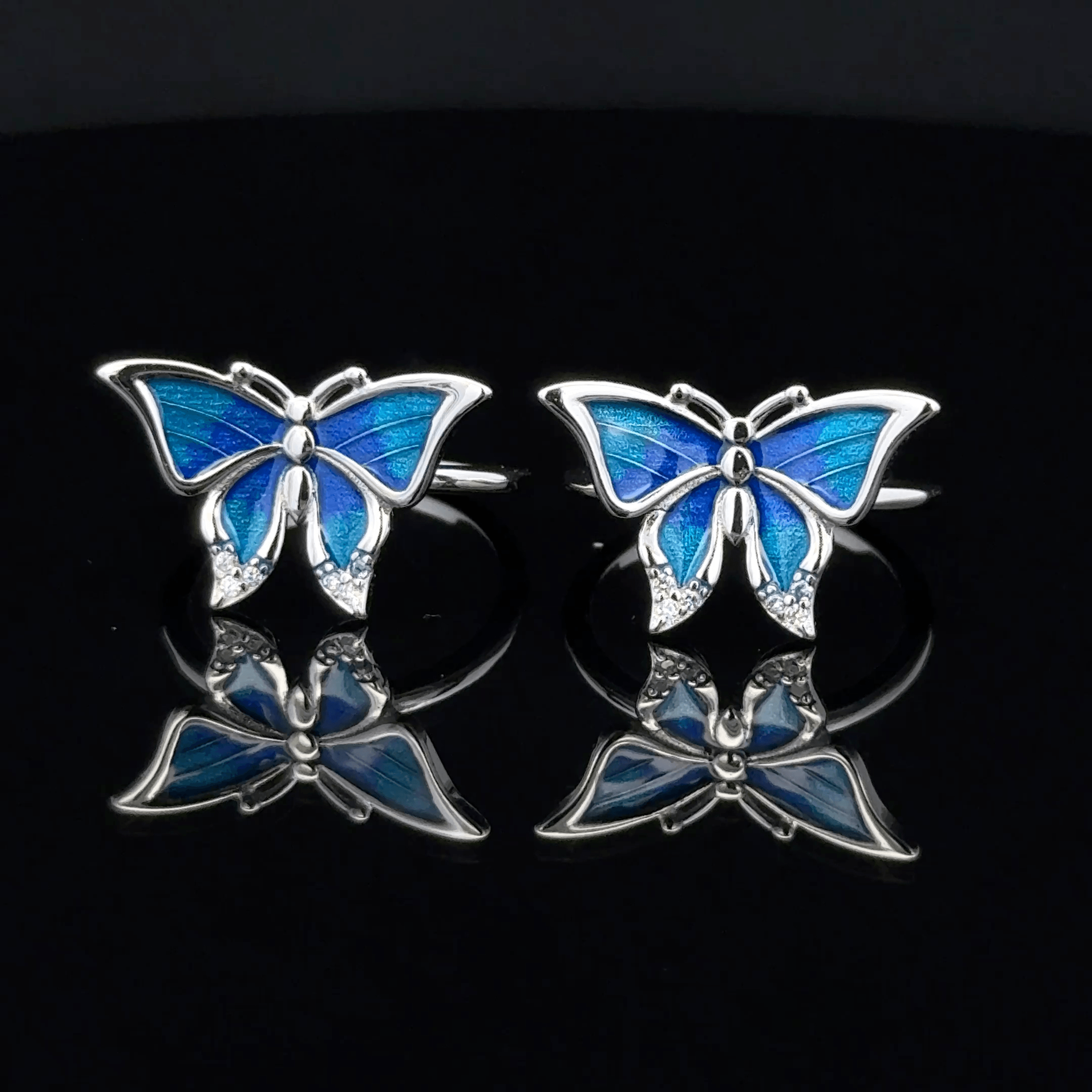 Butterfly toerings