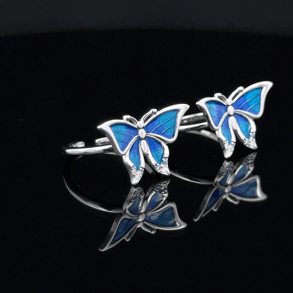 Butterfly toerings