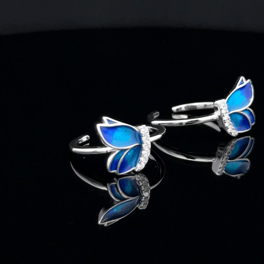 Half Butterfly toerings