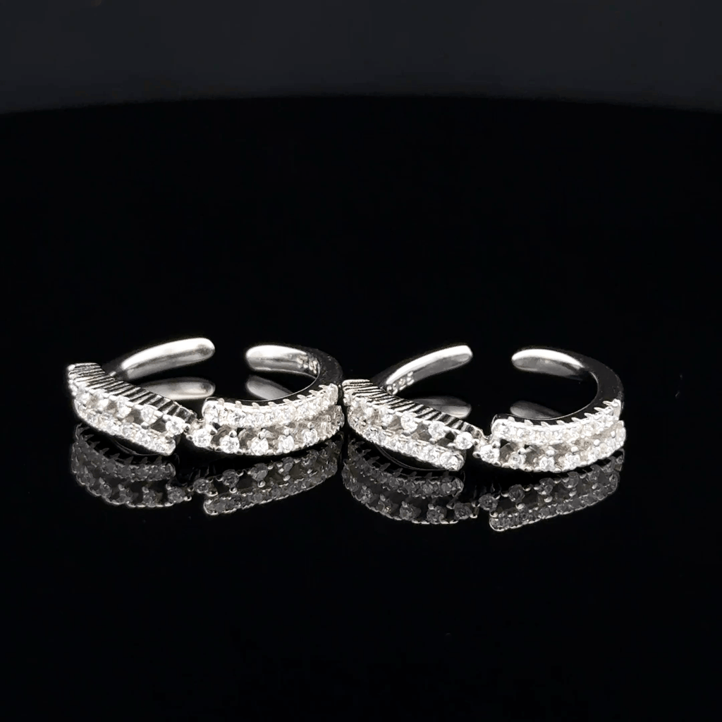 Parallel Band Toe Ring