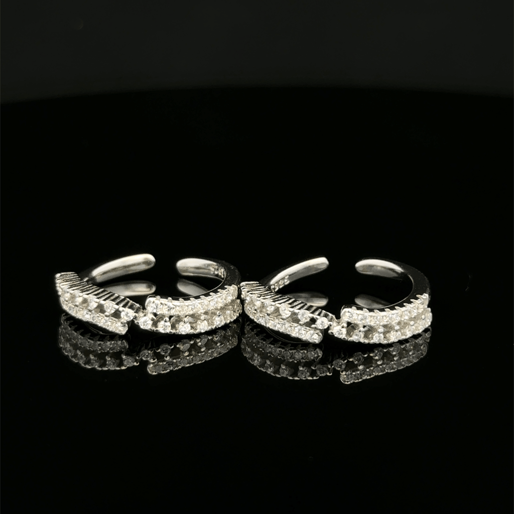 Parallel Band Toe Ring