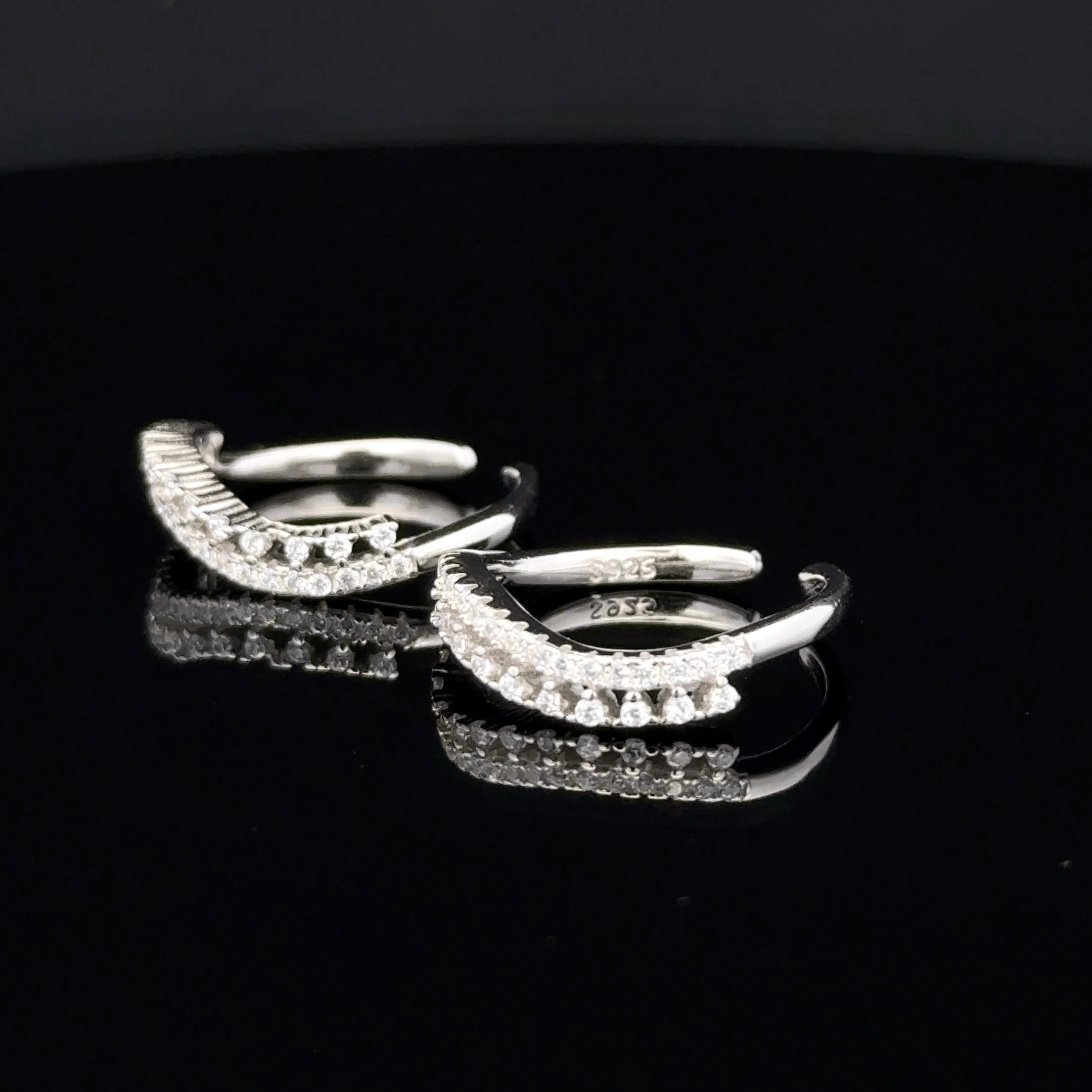Wave-Pattern Parallel Band Toe Rings