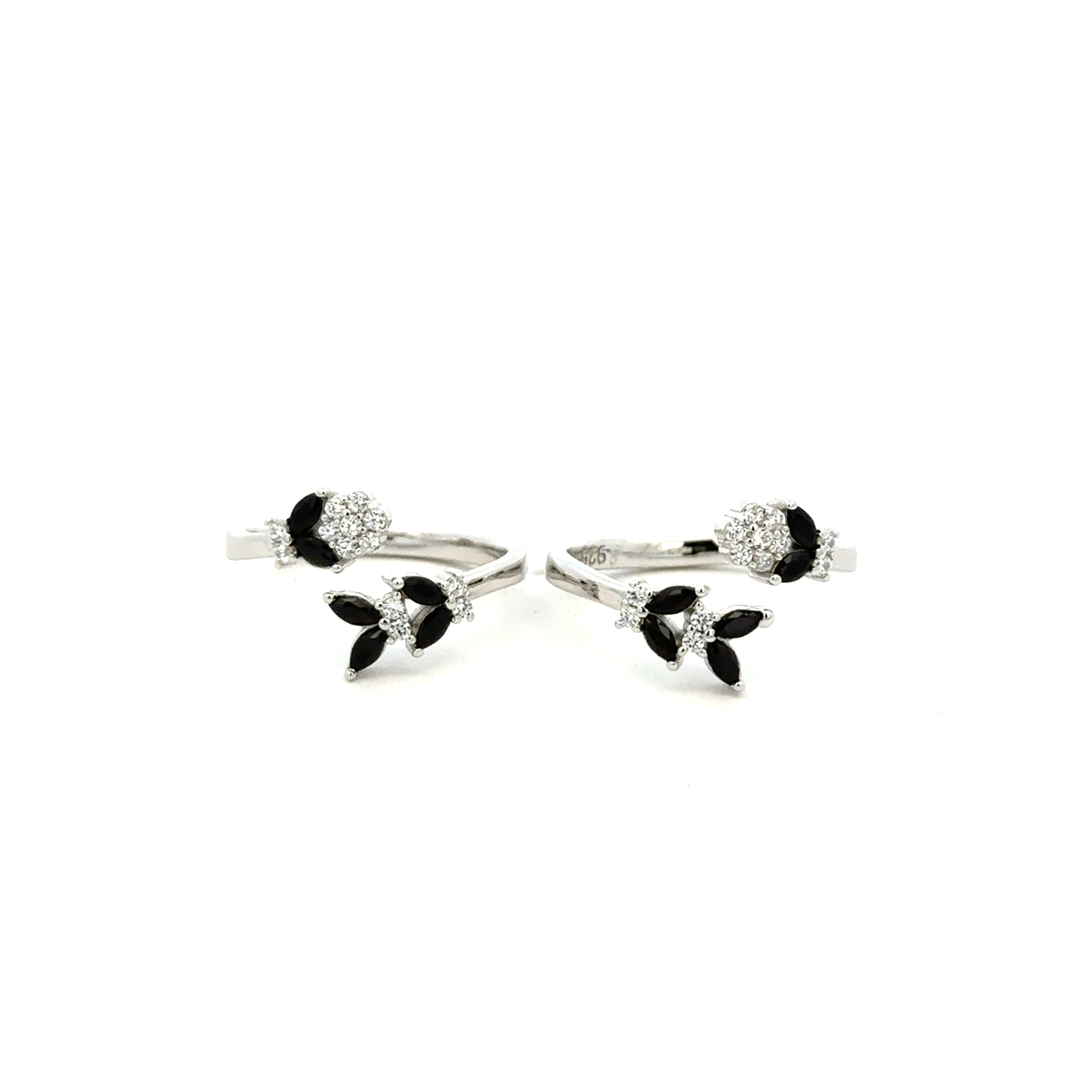 Leaf-Motif Toe Ring
