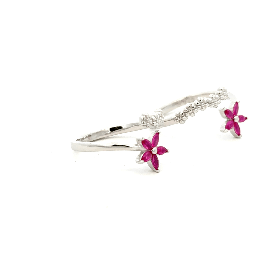 Flower toerings