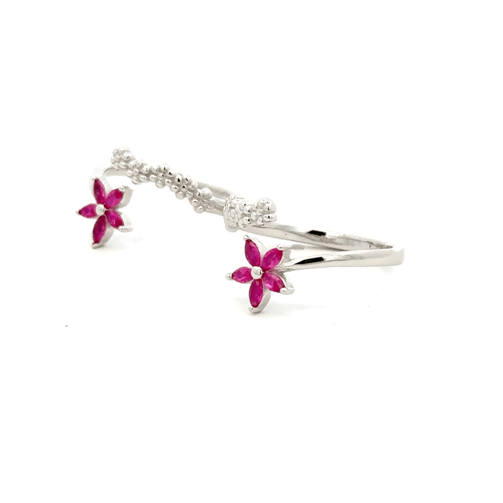 Flower toerings