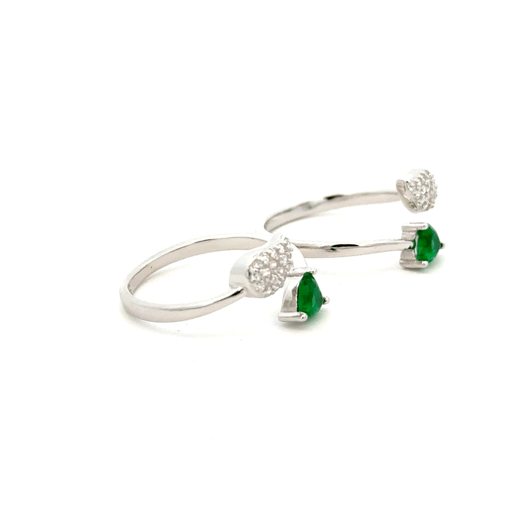 Heart shape toerings