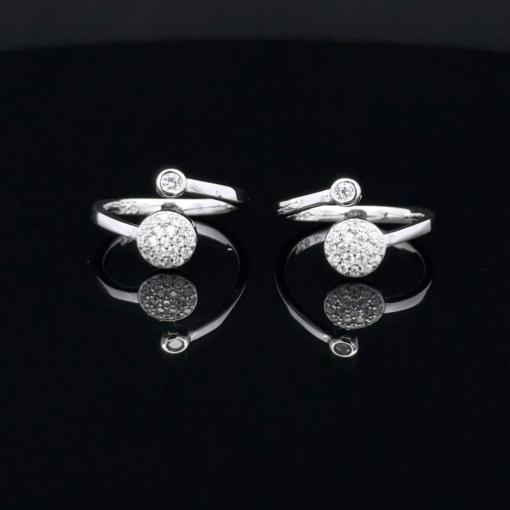 Pave Circle toerings