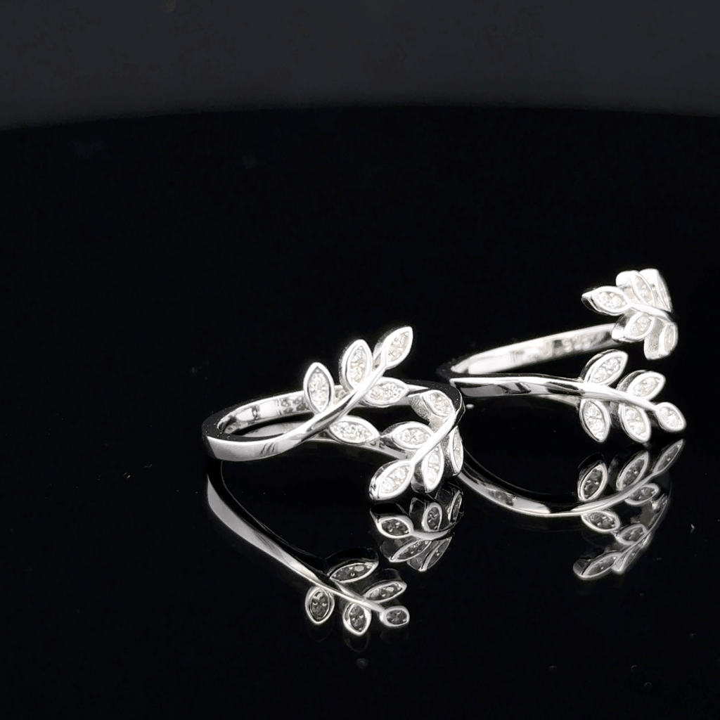 Leaf Vine Toe Rings