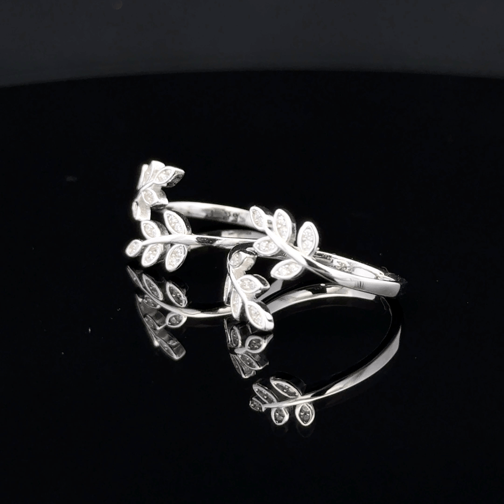Leaf Vine Toe Rings