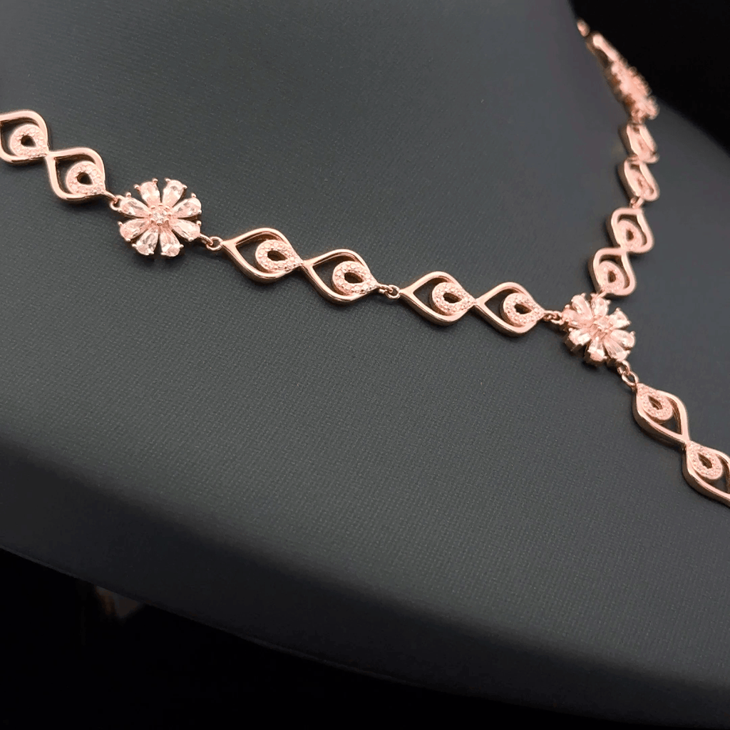 Flower Hanging Necklace
