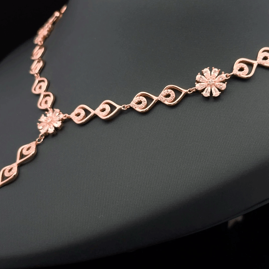 Flower Hanging Necklace