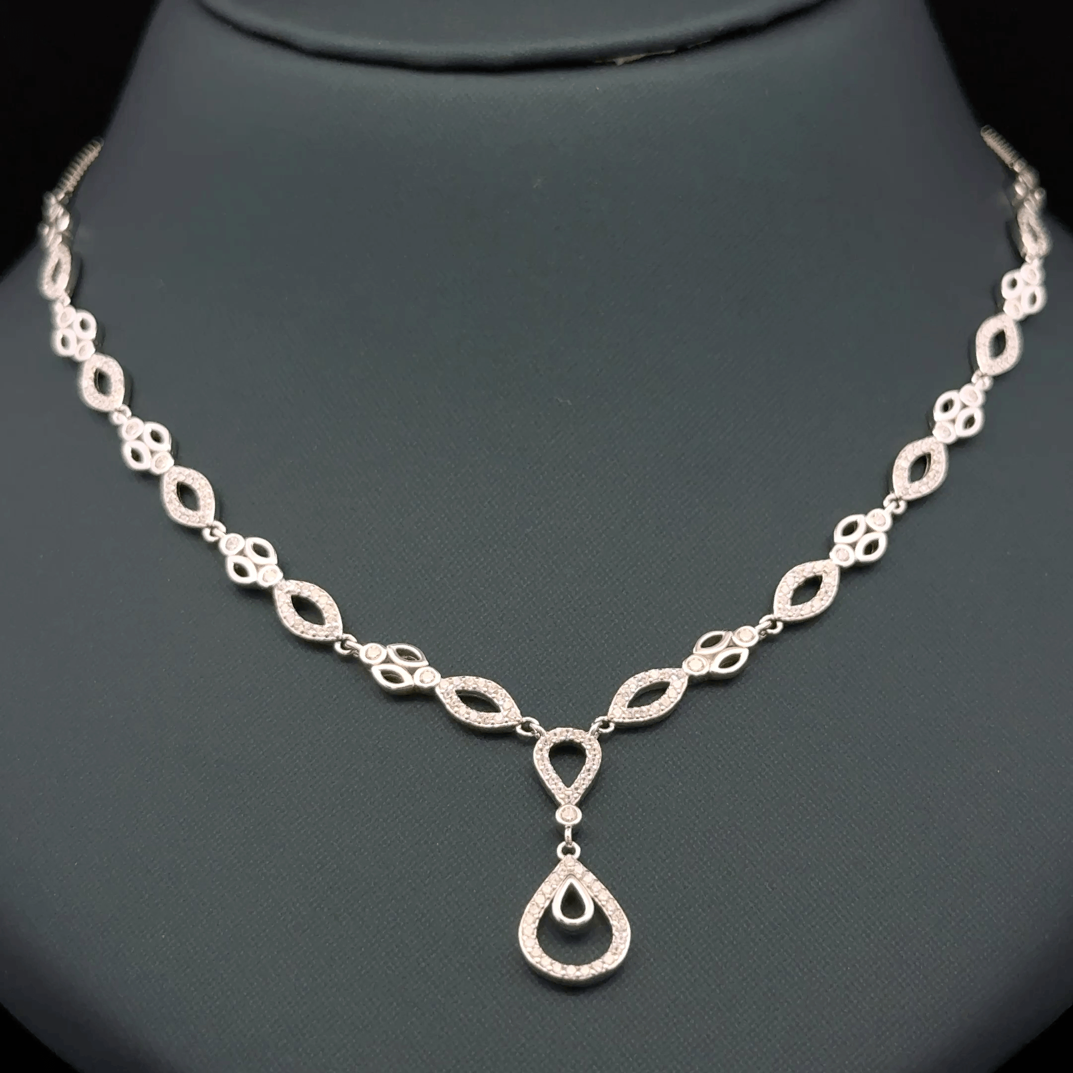 Oval Shaped Necklace