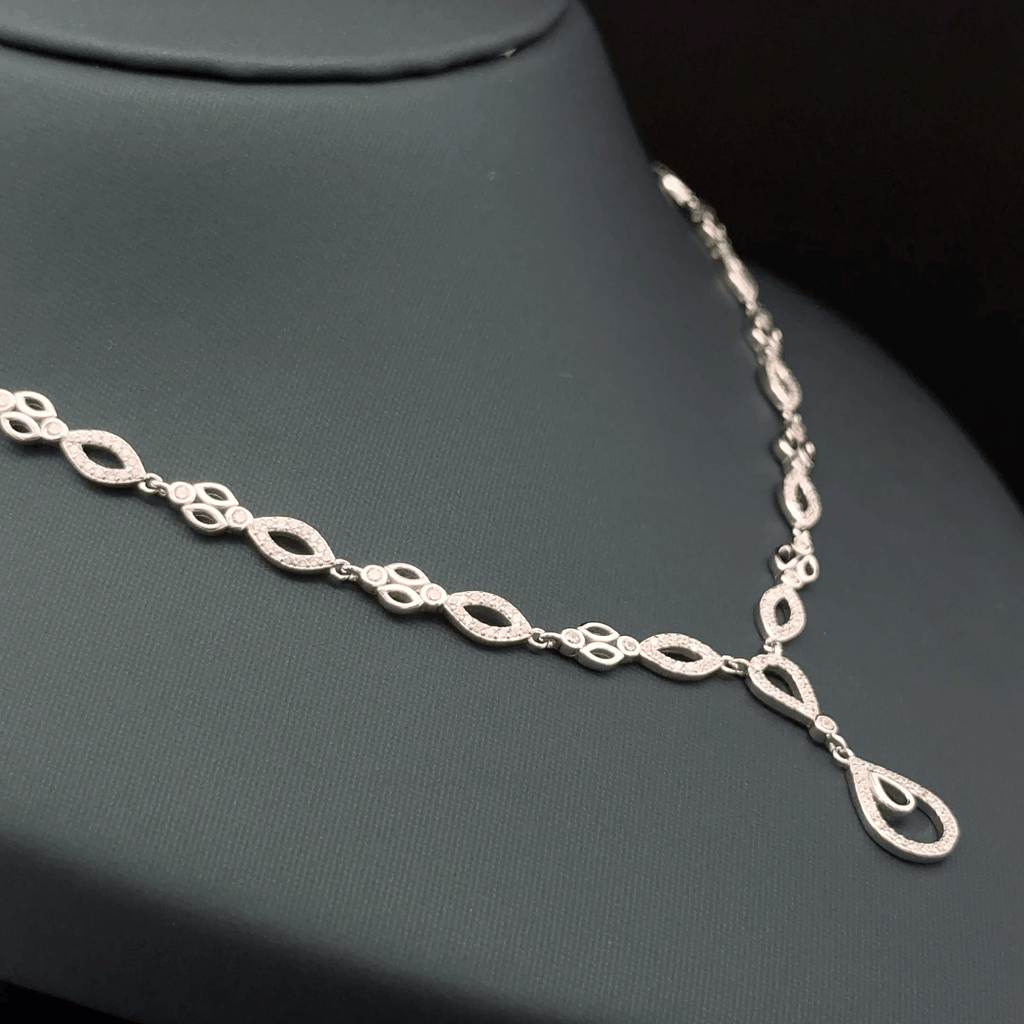 Oval Shaped Necklace