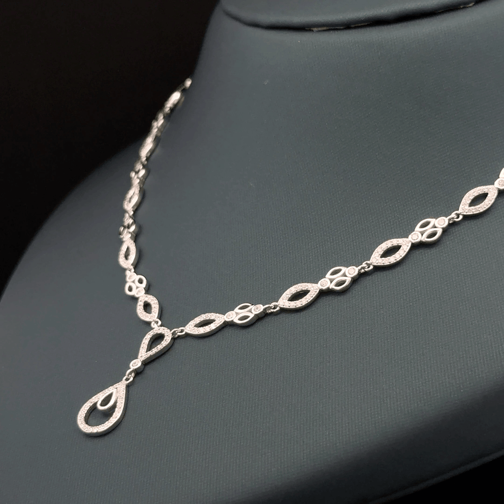 Oval Shaped Necklace