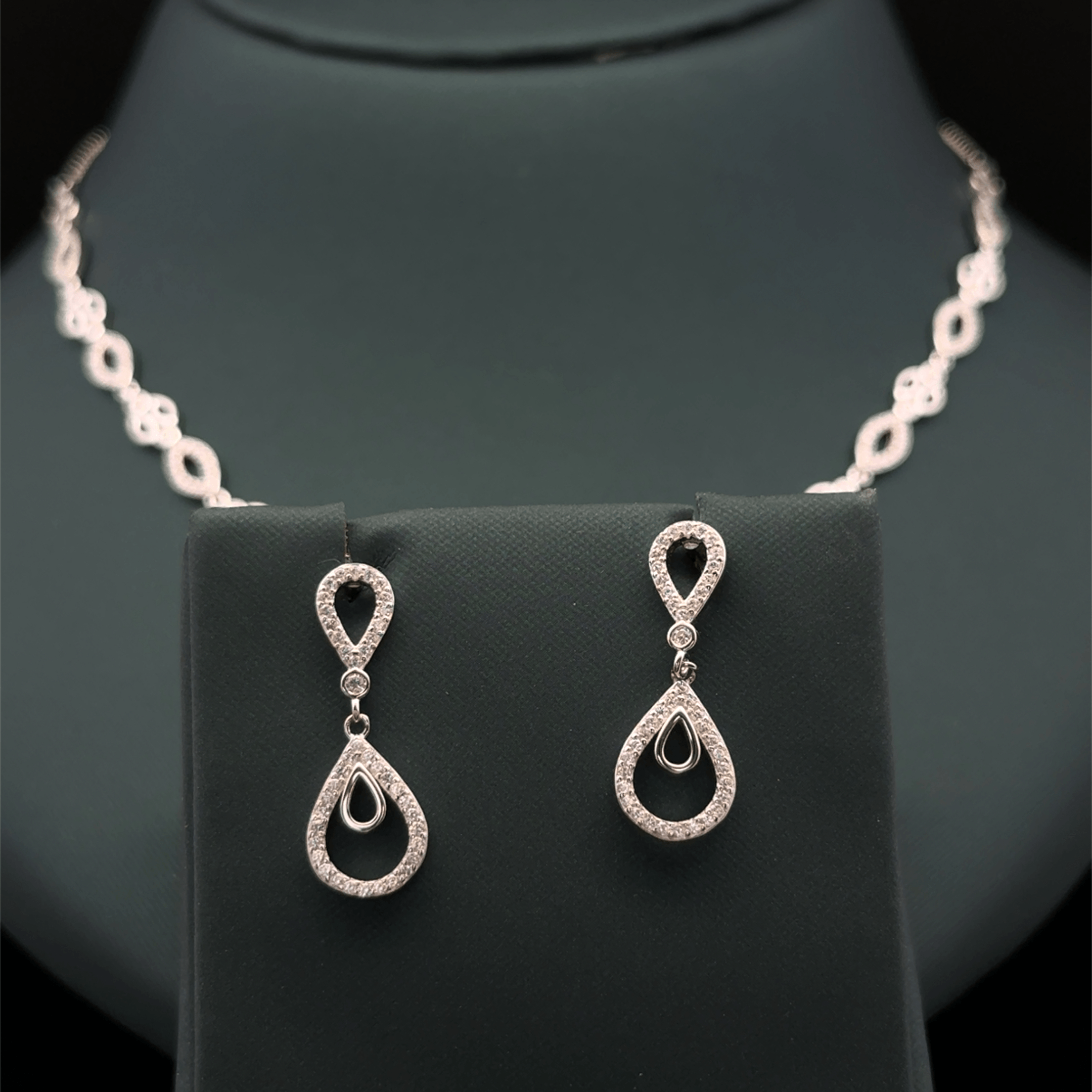 Oval Shaped Necklace