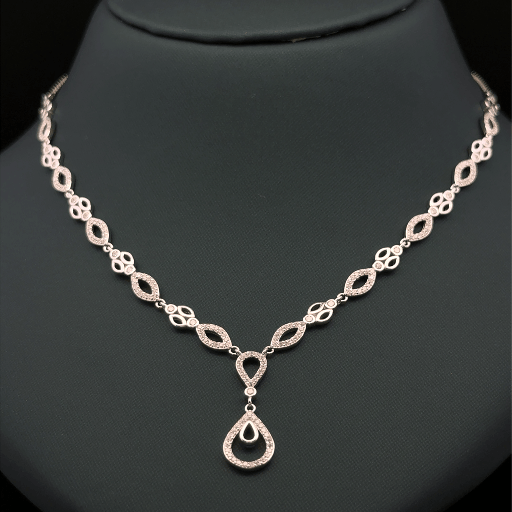 Oval Shaped Necklace