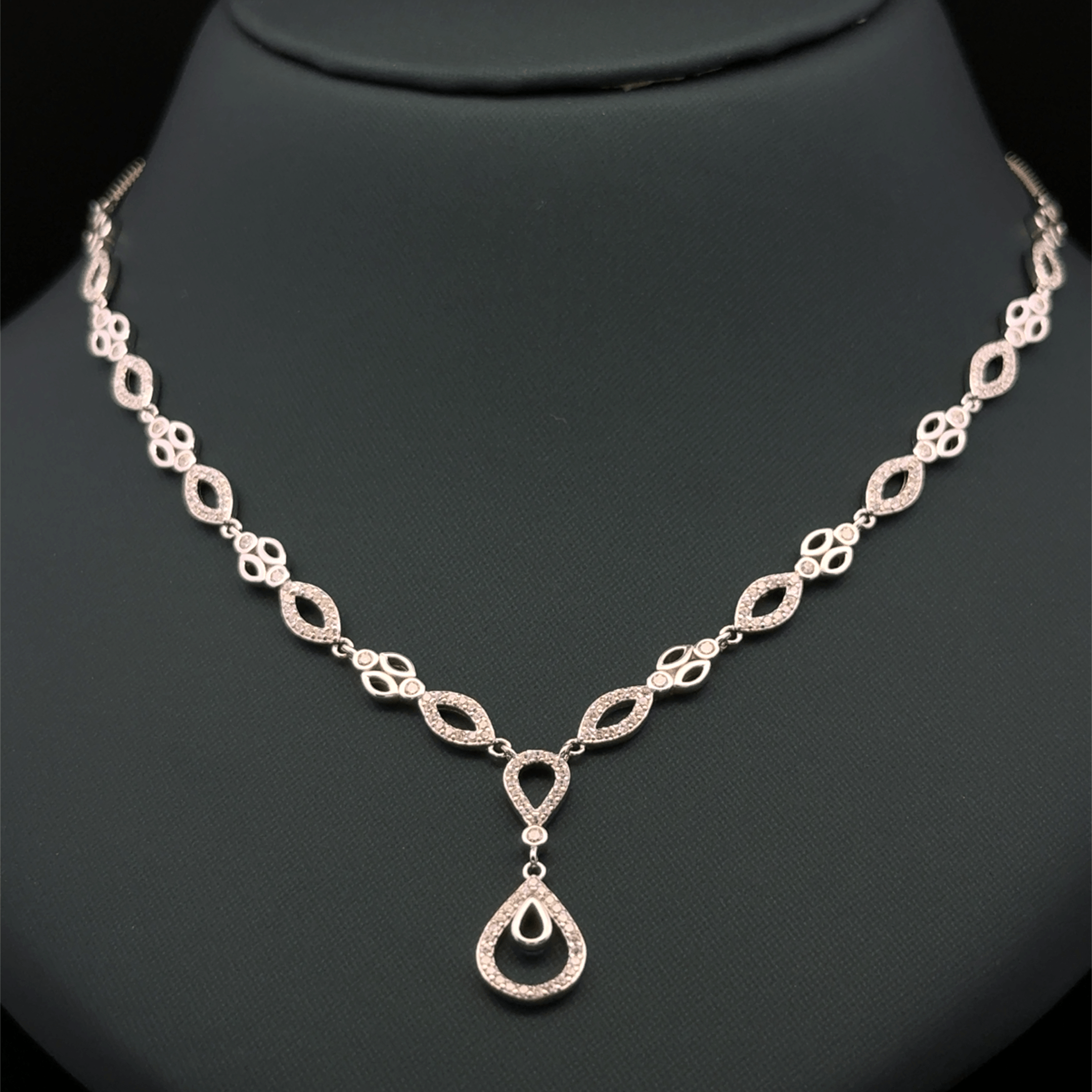 Oval Shaped Necklace