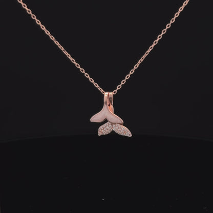Fin Rosegold Chain With Pendant