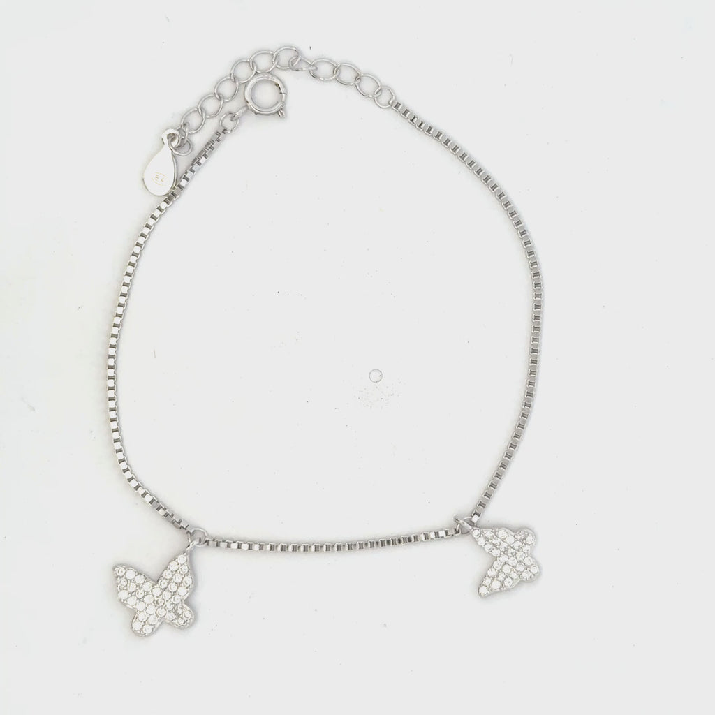 Butterfly Charm Bracelet