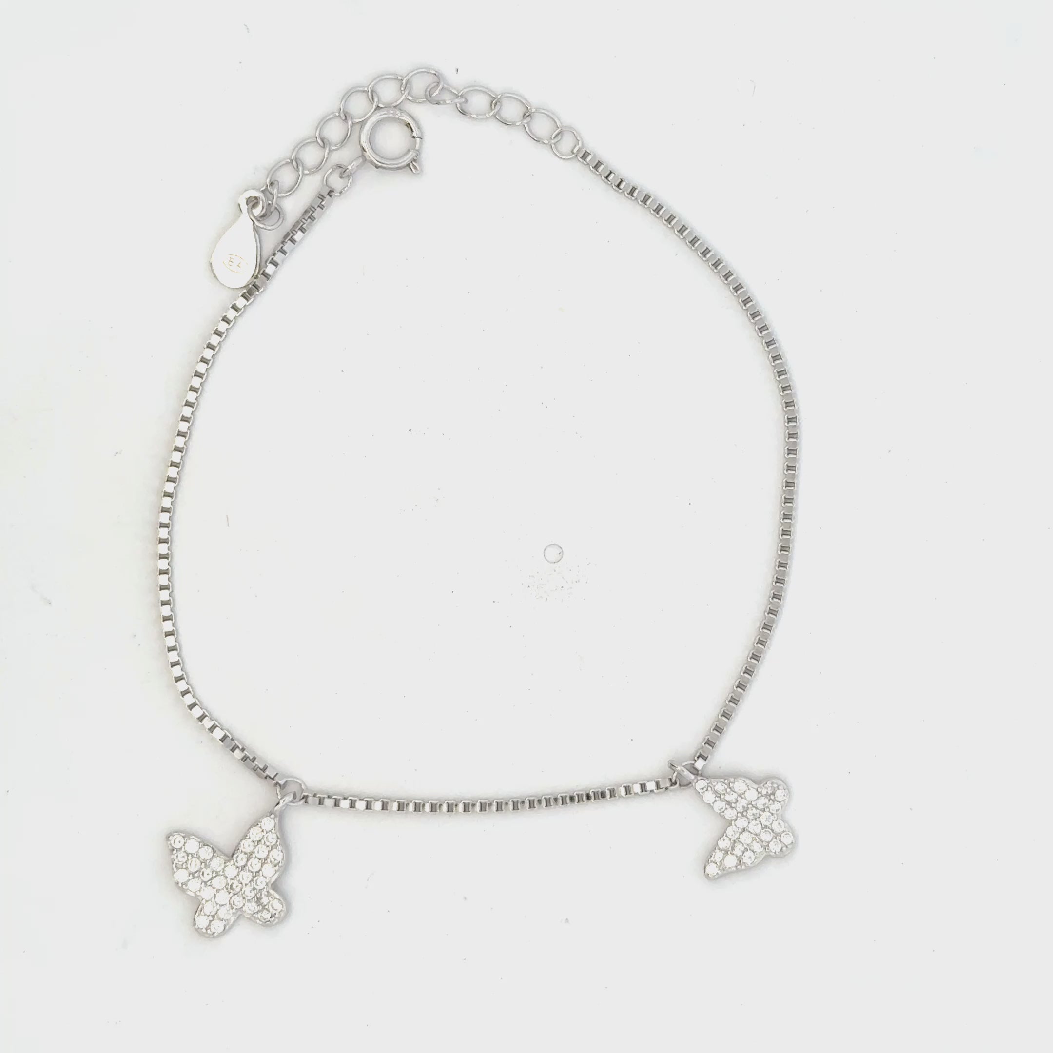 Butterfly Charm Bracelet