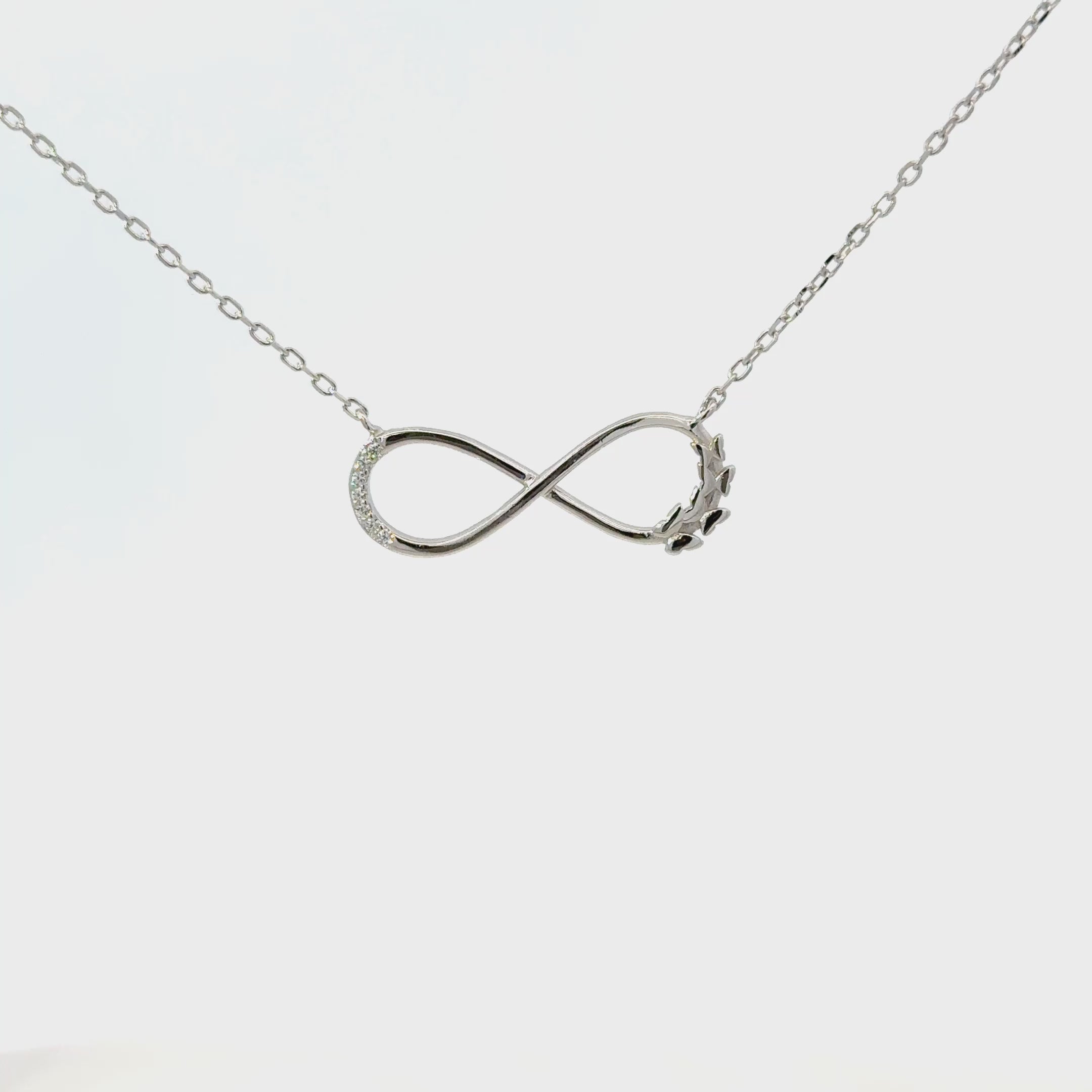 Rhodium infinity chain with pendent