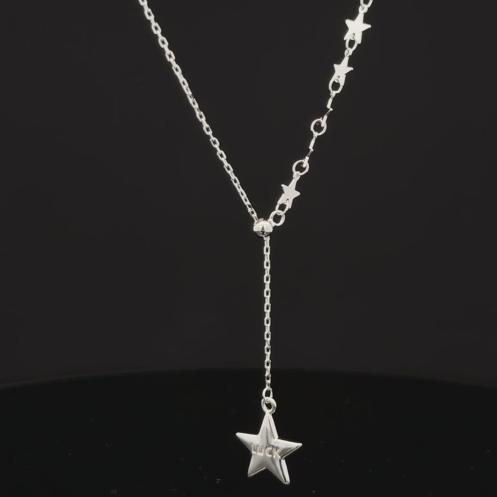 Star shaped chain pendant