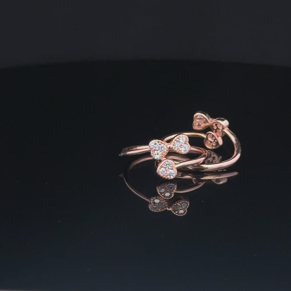 Infinity Heart Toe-Ring