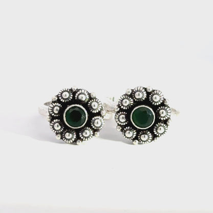 Antique Stone Toerings