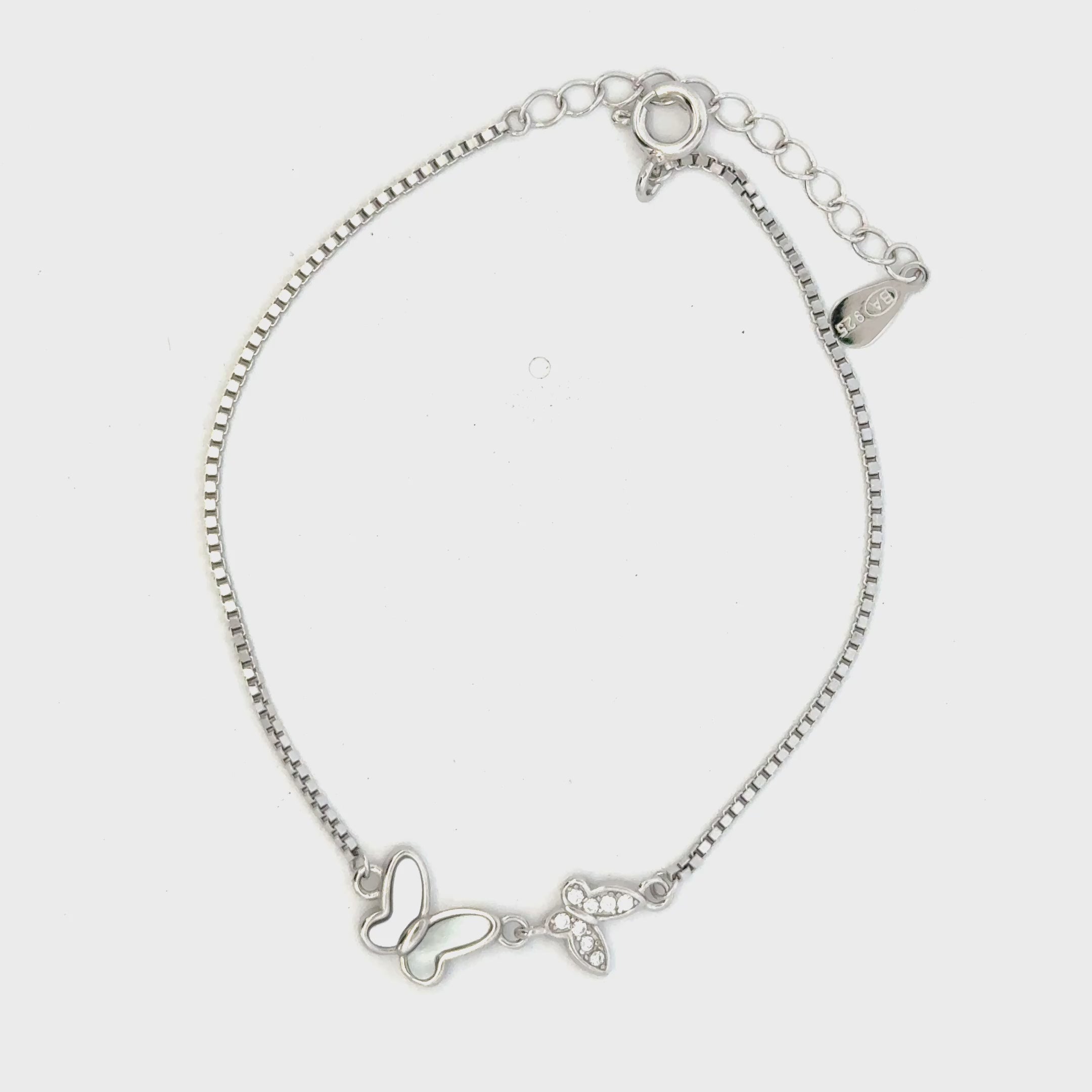 Double Butterfly Bracelet