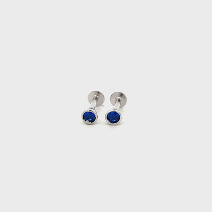 Blue Stone Stud