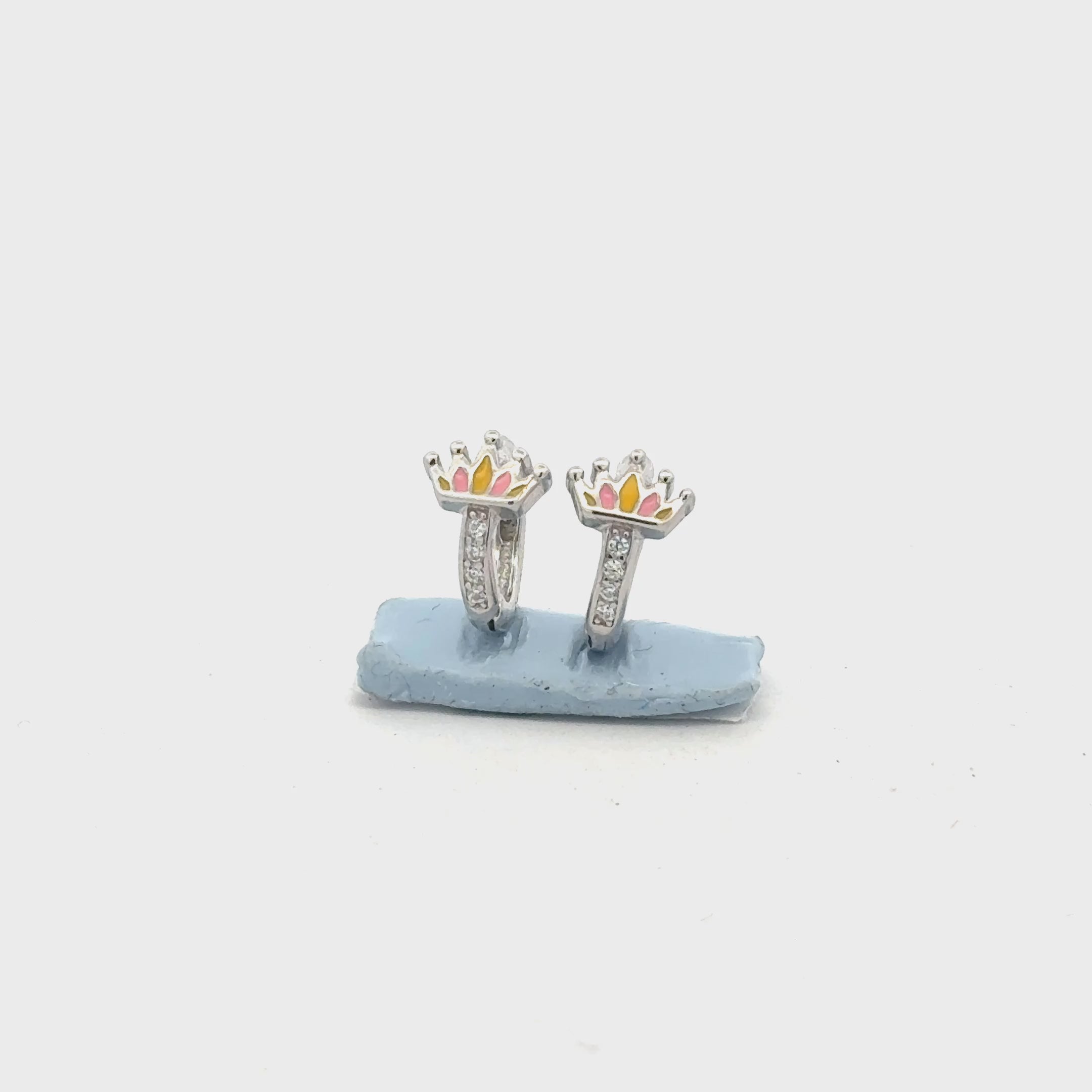 Crown Baby Baali Earring