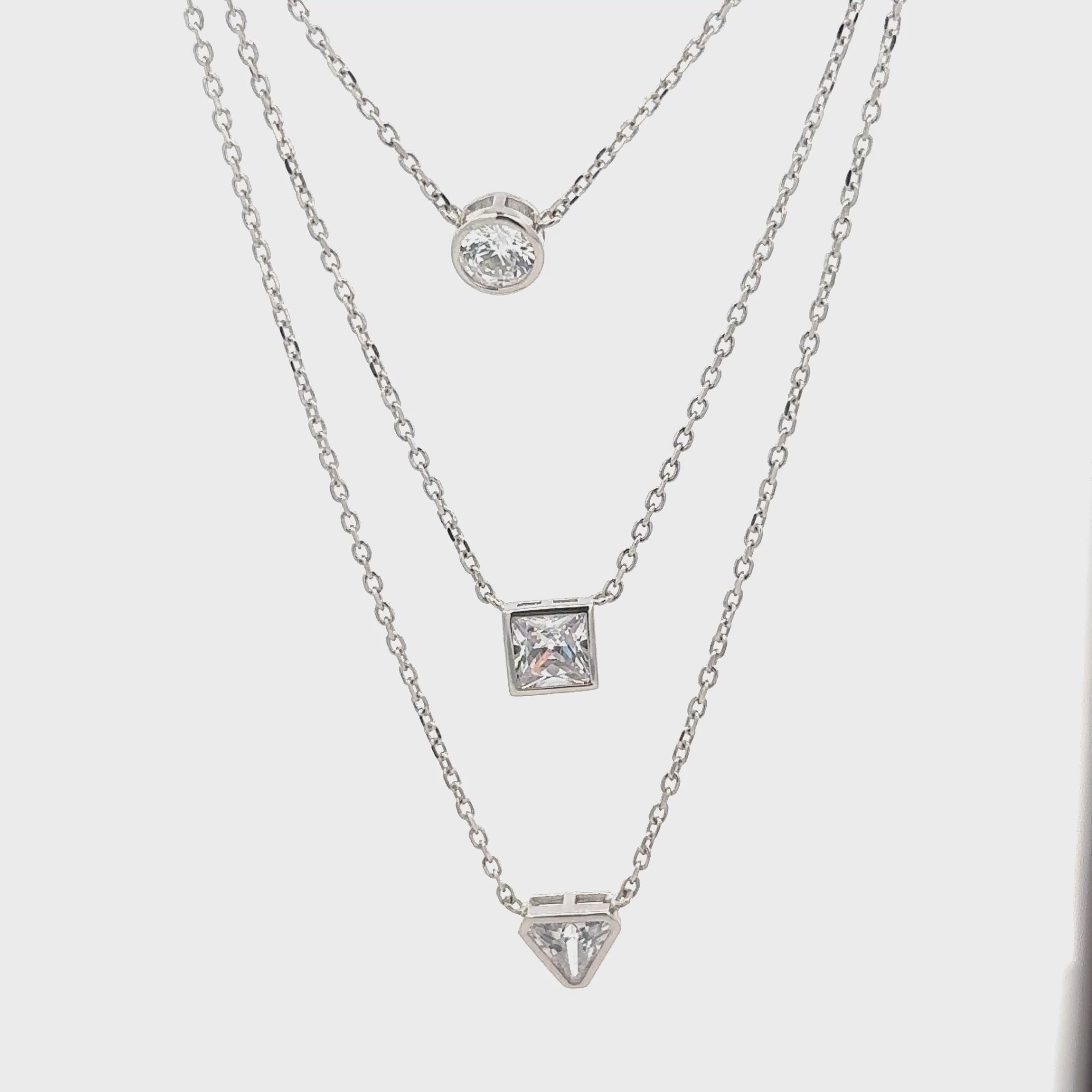 Triple Layer Geometric Chain