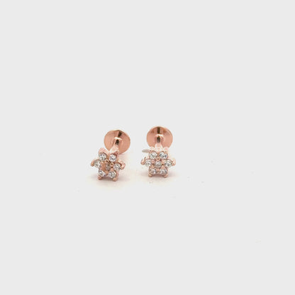 White Flower Stud