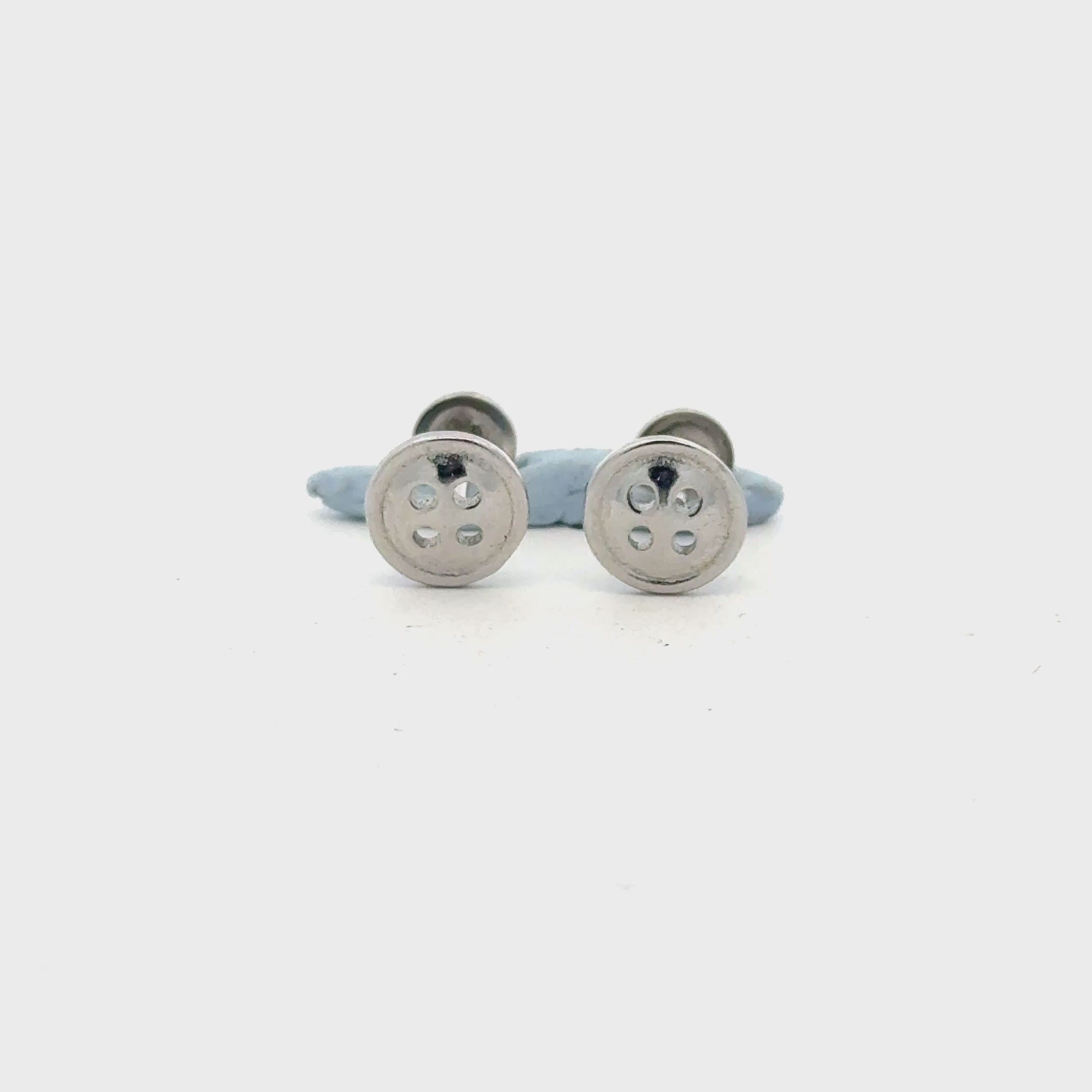 Button Earring