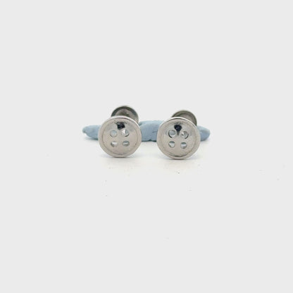 Button Earring