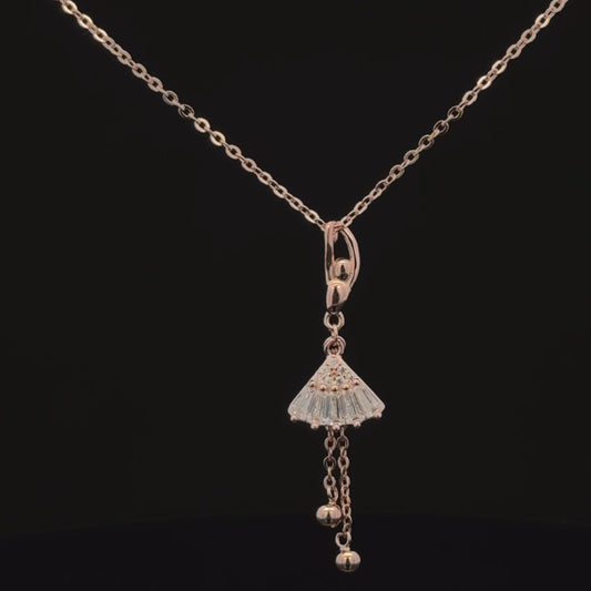 Skirt Rosegold Chain With Pendant