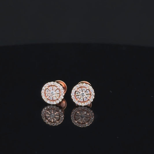ROSEGOLD CIRCLE EARRING