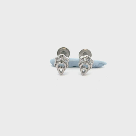 Ice-cream Cone Earring