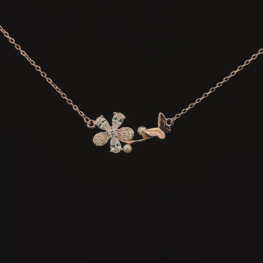 Flower Chain With Pendant