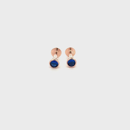 Blue Stone stud