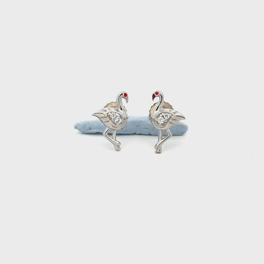 Swan Earring