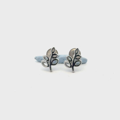 Flower Leaf Earring