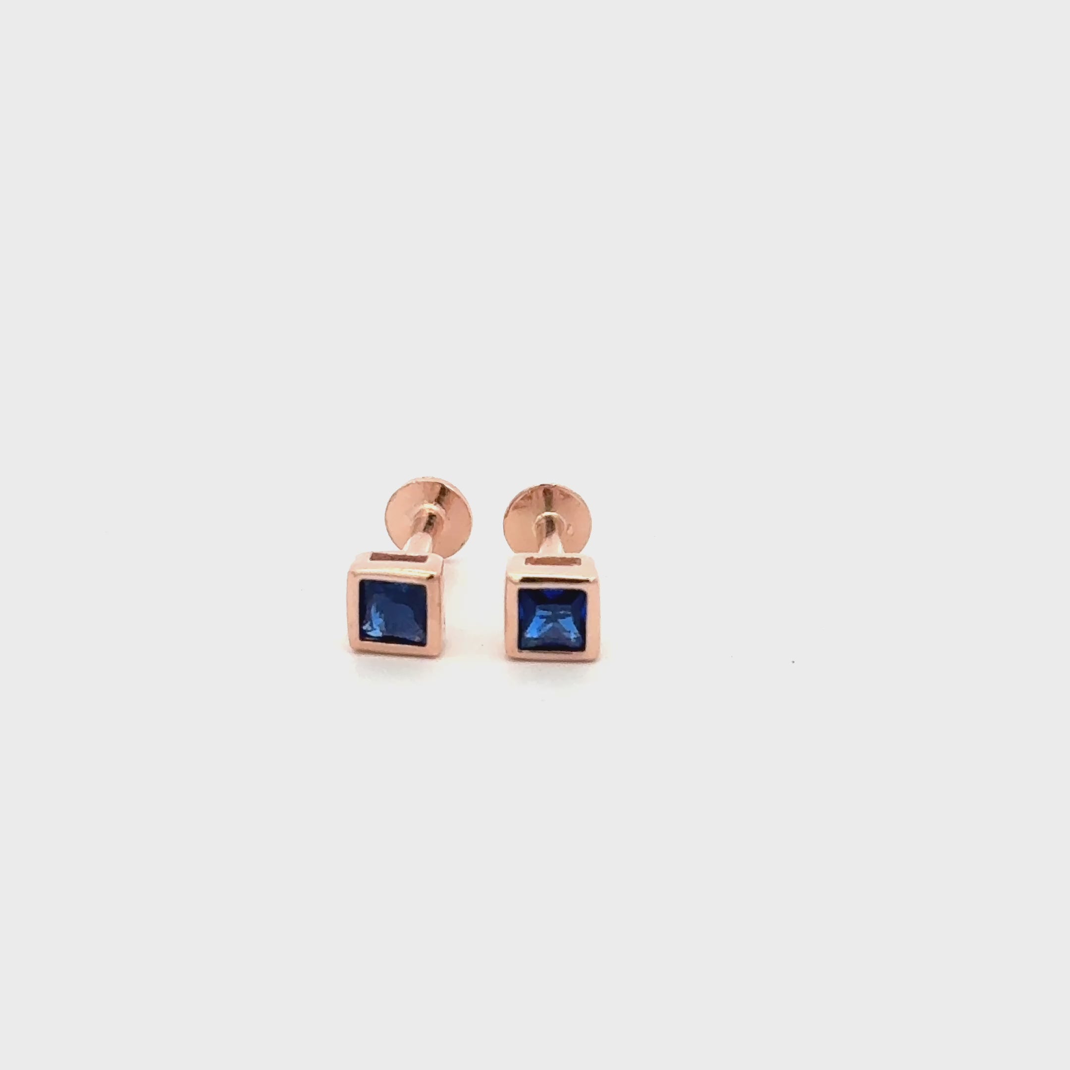 Blue Stone Stud