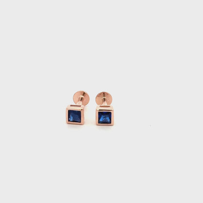Blue Stone Stud