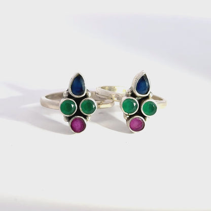 Antique Stone Toerings