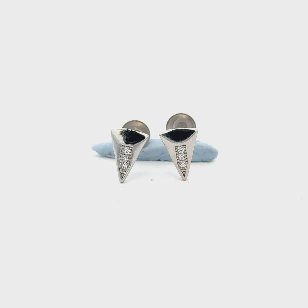 Triangle Earrings
