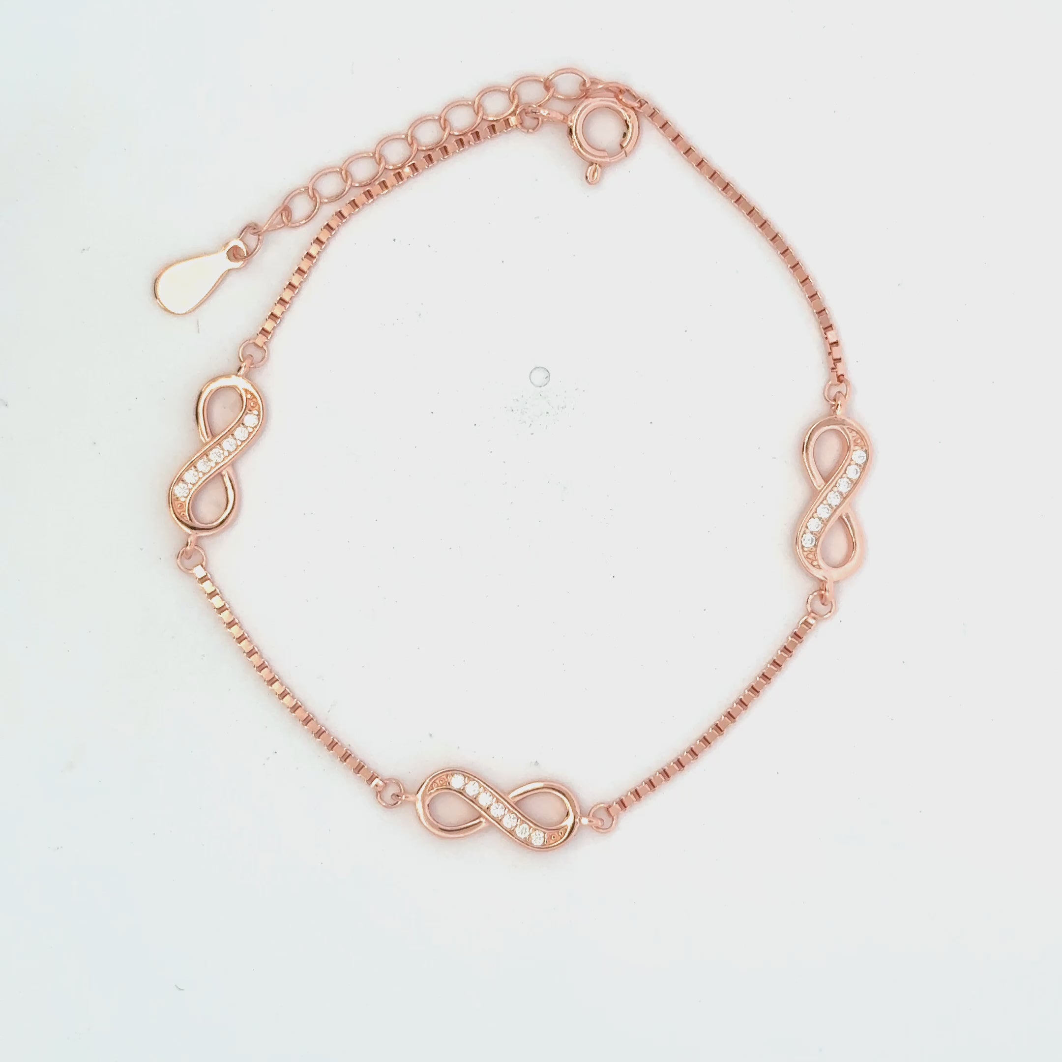 Infinity Rosegold Bracelet