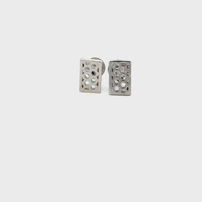 Square Hole Earring